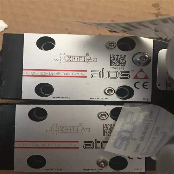 ATOS Proportional Directional Control Valve E-RI-TE-01H/I 41 /DH04SA Amplifier For Proportional Valve Made In Italy